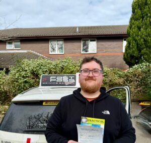 Another driving test passed on 26th March 202
