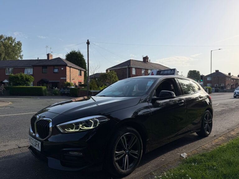 Driving instructor training vehicle BMW 1 series