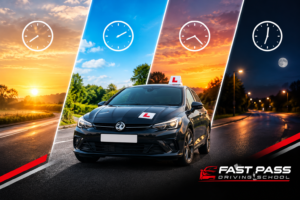 what time of day should i take driving lessons