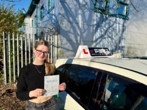 Driving test passed 8th april 2026