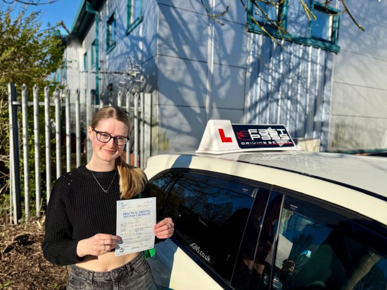 Driving test passed 8th april 2026