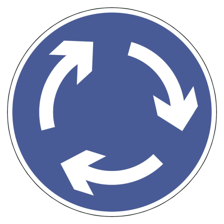 how to deal with mini roundabouts for learner drivers