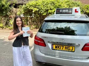 Aliyah Driving Test Passed Chorley Driving Test Centre 23rd June