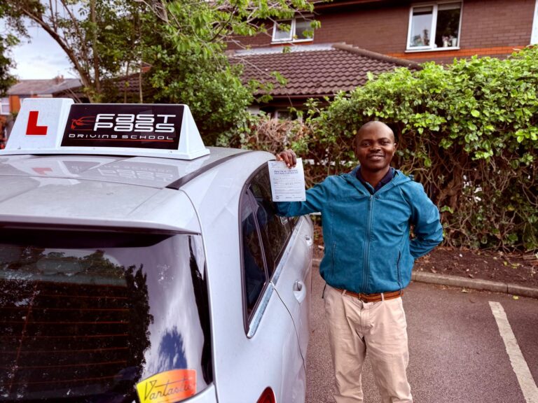 Martin passed his driving test 19th June 2026 at Chorley Driving Test Centre