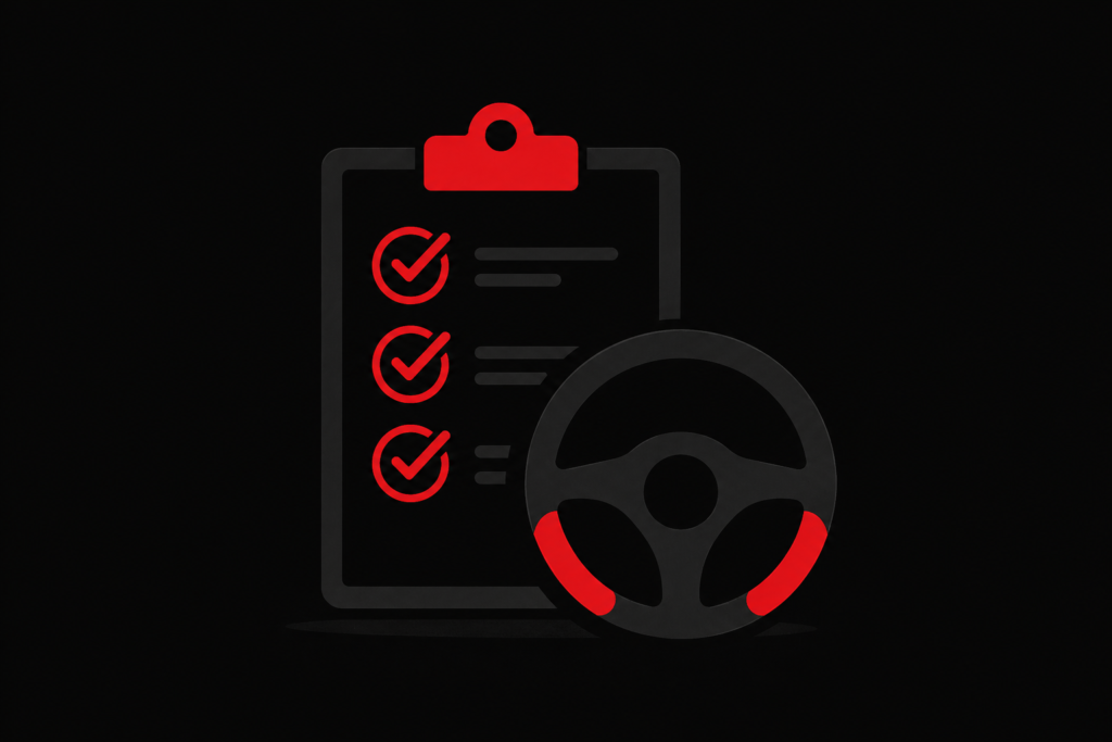 standards check test for driving instructors