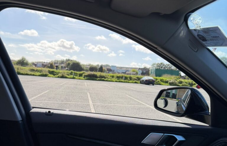 Reverse Bay Parking Reference Point