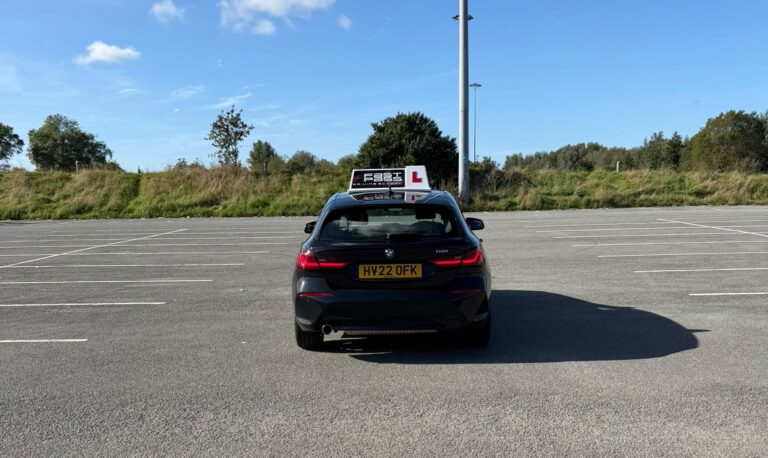 Reverse Bay Parking Starting Position