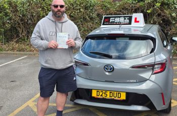 David driving test passed in Wigan